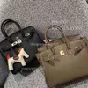 2024 Classic Bag Totes Ladies Golden Bags Tote Cow rkinbir Handbag Hand Top Quality Leather Brown Shoulder Women Brand Lock 2lomKIOK 7KUD