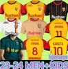 23 24 RC LENS Sainte Barbe Fußballtrikots OPENDA BUKSA KAKUTA SOTOCA FOFANA DA COSTA MEDINA Männer Kinder Kit Shirts OREBA Gradit FRANKOWSKI 2023 Medina Fußballtrikots