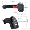 Scanner 2D Qr USB Wired Barcode Scanner Handheld LED Barcode Reader Empfänger für Supermarkt Drop Delivery Computer Networking Otteh