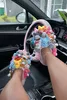 Sandals Home Slipper Cotton Furry Flip Flops House Shoes Cute Teddy Bear Slides Plush Pantuflas 231206