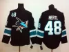 San Mens Jose Sharks Jersey 8 Joe Pavelski 9 Evander Kane 19 Joe Thornton 39 Logan Couture 88 Brent Burns Hockey Trikots 1 3 s