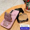 Cell Phone Cases Mirror Plating Phone Holder Case On For Samsung Galaxy S23 S20 S22 S21 S10 S9 S8 Note 10 20 8 9 Plus Ultra S20 Fe Stand Cover J231206