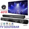 Luidsprekers voor mobiele telefoons 40 W draadloze Bluetooth-luidspreker thuisbioscoopgeluidssysteem stereo surround sound met FM-radio muziekcentrum boom 231206