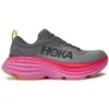 10a Hoka One Bondi Clifton 8 9 Running Shoes Men Women Triple Black White Sport Blue Low Top Trainers Shifting Sand Lunar Rock Sneakers