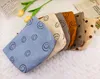 Vintage Dot Smile Face Coin Bag Large Wallet Phone Key Bag Corduroy Toiletries Clutch Bag For Girls