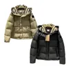 Men's Down Parkas Designer Jacket Coat Winter Park Women's Letter Printing Thickened Warm Couple Col 231205