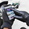 Five Fingers Gloves Motorcycle Heating Gloves 4000mAh Thermal Gloves 3 Gear Adjustable Winter Ski Gloves Touch Screen for Moto Racing Riding Winter Q231206