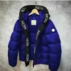 Jaqueta de designer masculina inverno quente à prova de vento para baixo jaqueta brilhante material fosco M-5XL casal nova moda
