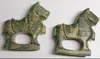 1pc beaux et mignons vieux chevaux chinois en Jade sculptés à la main