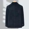 Abiti da uomo Blazer per il tempo libero Cappotto per uomo Primavera e autunno Spessore non stirabile Lana da lavoro Piccola giacca ovest singola di mezza età 231206