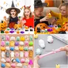 Party Favor Mini Squishy Toys Mochi Squishies Halloween Kawaii Animal Pattern Relief Squeeze Toy For Kids Birthday Presents Drop Delive Dhwja