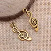 Pendant Necklaces Crafts Charms Music Note Men Accessories Jewelry