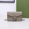 10a Borsa a tracolla firmata da donna Borsa da uomo Cleo Ophidia nera Borsa a tracolla di lusso Borse a tracolla da donna Mini hobo Borsa a tracolla con patta a catena argento Borsa a tracolla con pochette