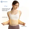 Tillbaka stöd Fullt justerbart rätare övre ryggradsstöd Back Brace Posture Corrector 231205