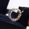 Lyxmodedesigner New Hip Hop Trend Ring Full Zirconium Stängt herrring Stege Square Diamond Rock Essential Jewelry Holiday Gift