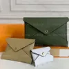 Designer Catogram Pochette Kirigami Clutch Bags 3 in 1 Card Holders Coin Purses Key Wallets Luxurys Designers M67600277t