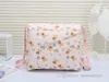 Designer chidren floral Diape Bags Waterproof Mummy Diapers bag Luxury Multi-function Zipper Hasp Polyester large capacity mother Shoulder Bag S0630