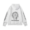 Designer Chrome Clothing Hearts Sweat à capuche Chromes Mens Hoody Vêtements Femmes Heart Hoodies Ch Cross Flower Arm Front Imprimé Horseshoe Pocket Chromees Veste RCJ9