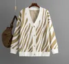 Voor dames truien Cardigan mode mode lange mouwen pullover gebreide puff casual designer truien truien