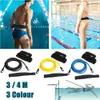 Bungee Swim Training Belts Resistance Elastic Belt Training Leash Swimming Tether Stationary Harness Bungee Cords Resistance Bands 231205