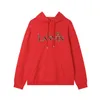 Lanvin Man Hoodie gömlek ceket giysi Erkek Hoodie Tasarımcı Sweatshirt Sudaderas Felpa Felpe Capuz Sweater 912 Lanvin Hoodie