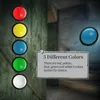 Tajemnicze studio Secret Room Escape Mechanizm Gry Rekwizyty Puzzle Elektroniczna z lekkim przyciskiem kolorów Wyzwalacz odblokowanie