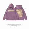 Mens Hoodies Sweatshirts Marka Hoodie Y2K Harajuku Hip Hop Mektubu Grafik Baskı Büyük Boy Krop Sweatshirt Erkekler 2024 Moda Süet Gotik 231206