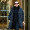 Dames Trenchcoats 2023 Herfst Winter Trend Vrouwen Zwarte Vrouwelijke Warme Dikke Jassen Overjassen Streetwear Losse Lange Mouwen Uitloper