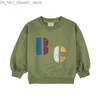 Cardigan Ins New 2023 Autumn and Winter Kids Sweatshirts Cartoon Clothing Baby Boys Sweaters For Girls Long Sleeve Pullover Söta toppar Q231206