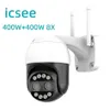 4K 8MP Dual Lens Wireless Surveillance Camera WiFi IP Camera 8x Digital Zoom Human Detection Smart Tracking Security Protection