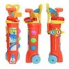 Teste di mazze Set da pratica di golf per bambini Tuta sportiva educativa Mini mazze da golf in plastica Giochi Giocattoli Pallina da golf per interni all'aperto per bambini Regalo Principiante 231205