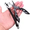 Fishing Accessories Aorace Pliers Fish Line Cutter Scissors Mini Hook Remover Multifunction Tools Black Beak Jaw 231206