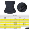 Womens Shapers Waist Trainer Body Shaper Plus Size Wasit Belly Control Sweat Belt Cinta Modeladora Waste Trainers 210326 Drop Delive Dhysw