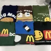 Designer Ksnyes Hoodies Cpfm Kanyes Mcdonald's Limited Foam 3d Print Hooded Loose High Street Couple Sweater Thickened Men's Hoodie ess stussys