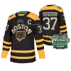 #37 Anpassad Patrice Bergeron Reverse Retro Custom Hockey Jersey #88 David Pastrnak Bruins #71 Taylor Hall Jake DeBrusk Charlie McAvoy Zdeno Ch