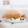 Poduszka/dekoracyjne mąki z pompom dekoracyjna poduszka na poduszkę wystrój domu rzut okrągły okładka Coussin Canap