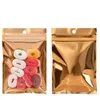 Colorful Aluminum Foil Clear for Zip Resealable Plastic Retail Lock Packaging Bags Zipper Lock Cany snacks Bag Package Pouch Self Seal Bags