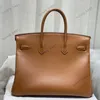 10A top designer womens bag famous brand handmade TOTE high-grade wax line box leather luxury classic fashion large capacity tote handbag without shoulder strap copy