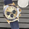 Orologio da uomo di design di lusso con lunetta in ceramica 2813 orologi di design in oro Movimento automatico Orologio da polso sportivo impermeabile in acciaio inossidabile con zaffiro luminoso con scatola