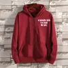 Männer Hoodies 2023 Individuelles Logo Paar Solide Zipper Pullover Männer Und Frauen Lose Plüsch Äußere Tragen Mode Lässig Weiblichen kleidung