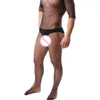 Marito Lingerie erotica Bodystocking Catsuit Body Suit Uomo Crotchless Uomo Intimo Costumi sexy Uomo Indumenti da notte