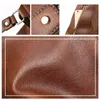 Abendtaschen Hobos Tasche Leder Designer Berühmte Handtaschen 2023 Europa Sac Weiche Frauen Vintage Marke Crossbody für Luxus Damen