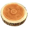 Cushion/Decorative Cylindrical Shape Cushion Creative Big Willow Tree Dummy Wood Block Log Texture Stump Cushion Cojines Sofa Decor