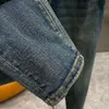 Jeans con ricamo metallizzato pantaloni casual firmati pantaloni in denim lavato pantaloni da jogging larghi da donna da uomo jeans da uomo