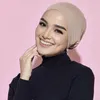 Lenços muçulmano hijab modal xales cachecol mulheres cor sólida cabeça envoltórios hijabs senhoras foulard femme véu