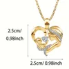 Beautiful Mother Baby Pendant Necklace Charm Women's Jewelry Perfect Gift for Mom