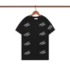 Casual Designer Men's T-shirts Kläder Fashion Cotton Par T-shirt Casual Summer Men's Women's Brand Short Sleeve Tee Classic Letter Shirts