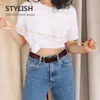 Riemen Verstelbare broek Taille broek Mode Jurk Fajas Para Mujeres Shirt Lock Koreaanse versie Dames