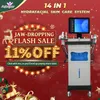 hydra gezichtszuurstofmachine zuurstofspuitpistool therapie microdermabrasie huidpeeling behandeling textuurverbetering