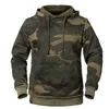 Mens Hoodies Sweatshirts Camouflage Fashion Sweatshirt Male Camo Hooded Hip Autumn Winter Military Hoodie Fleece Coats USEUR Size 231206